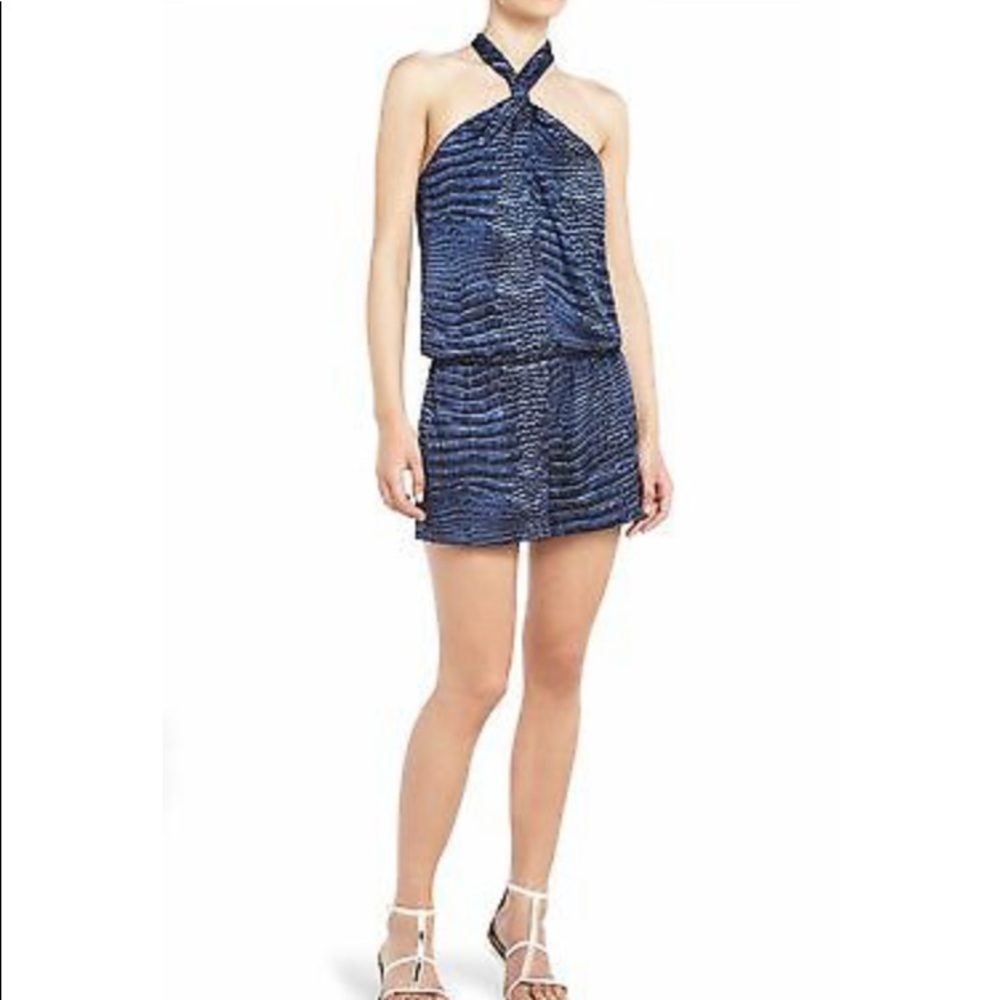 Blue romper